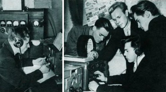 Радиолюбители принимают сигналы первого спутника Земли