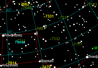 Где находится квинтет Стефана на небе