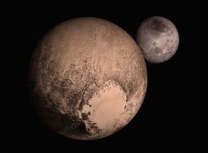 Плутон и Харон с высоким разрешением