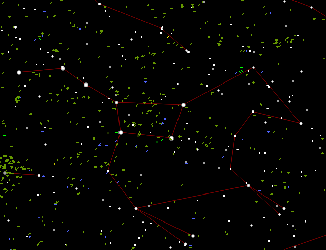Объекты для профессиональных телескопов созвездии Большая Медведица